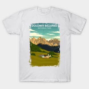 Dolomiti Bellunesi National Park T-Shirt